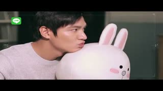 تبلیغ مین هو برای لاین