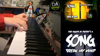 آهنگ break my mind با پیانو