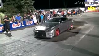 GTR  متفاوت با اگزوز هایی خارج از کاپوت و شتابی وحشتناک