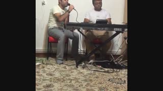 کلیپی از افشین آذری و احسان جوادی