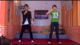 تقلید رقص دختر و پسر کره ایی از دابل اس