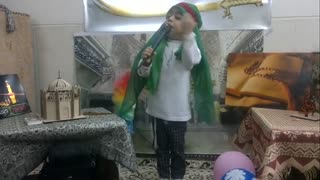 ذاکر خردسال اهلبیت (ع) پویا افشاری (امیر علی) عید غدیر