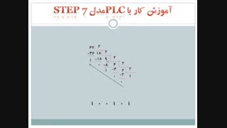آموزش کار با plc مدل step7 (آشنایی با منطق باینری)