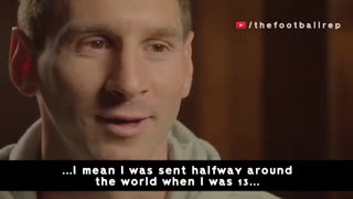 Lionel Messi's Reactions To Cristiano Ronaldo's Film Trailer