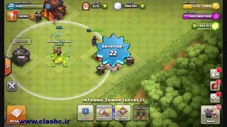 کلش هک شده نسخه جم بینهایت