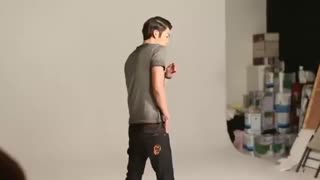 Kim woobin shooting for BACKAROO B Raw