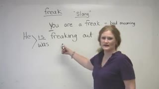English Slang - FREAK