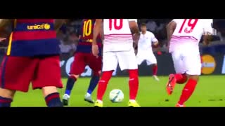 مهارت های شگفت انگیز لیونل مسی  16-2015