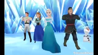 Frozen Gangnam Style [MMD]