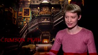 مصاحبه با  Mia Wasikowska در ارتباط با فیلم  Crimson Peak