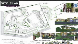 رساله دندان پزشکی | مطالعات معماری با پلان و نما و برش