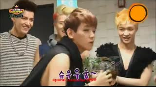 در اوردن صدای موتور از بکهیون