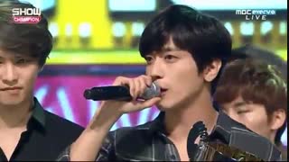 برنده شدن cnblue  با اهنگ cinderella در show champion