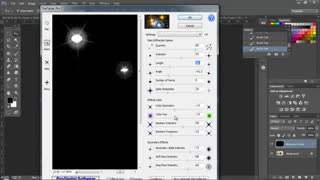 اموزش پلاگین فتوشاپ ( star spikes pro ) افکت ستاره و نورپردازی در فتوشاپ