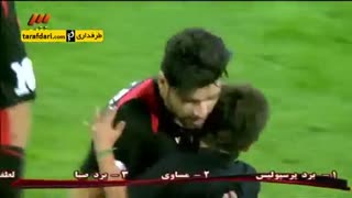 شادی پس از گل طارمی با هانی پسر هادی نوروزی