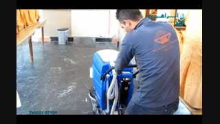 اسکرابر شارژی  قوی برای نظافت محیط های آلوده:کف شو شارژی