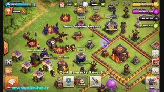 هک کلش آف کلنز با جم و منابع نامحدود