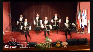 رقص شاد و هماهنگ آذری گروه آیلان تهران