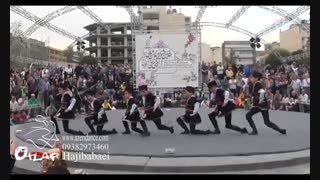 رقص آذری شاد خردسالان آیلان با آهنگ باخ باخ