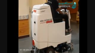 اسکرابر با راننده|اسکرابر با سرنشین|اسکرابر سرنشین دار|اسکرابر زمین شوی