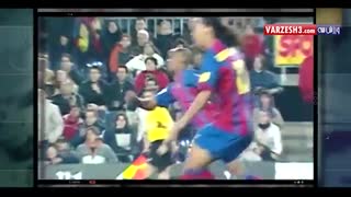 برترین گل های ساموئل اتوو در بارسا در فصل2005 - 2004