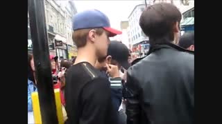 exo  kai &chanyeol in london cute