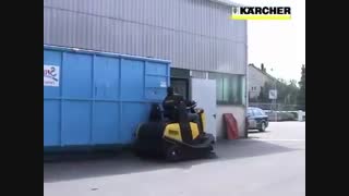 فروش سوییپر با راننده آلمانی - جاروب محوطه - جاروی خیابانی