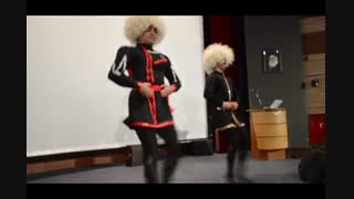 رقص لزگی - آذربایجانی در بزرگداشت استاد شهریار