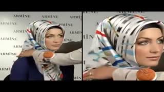 آموزش بستن روسری