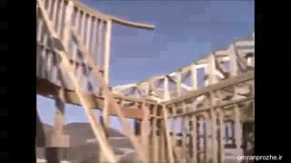 فیلم مراحل ساخت ساختمان ۲۲ - نصب خرپا سقف-عمران پروژه