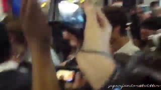 exo arriving in london