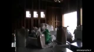 فیلم مراحل ساخت ساختمان ۳۰ - نصب کانال-عمران پروژه