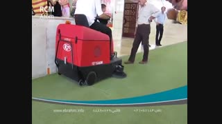 دستگاه جاروی شهری-دستگاه جاروی خیابانی-دستگاه جاروی دیزلی-نظافت صنعتی