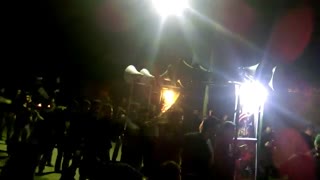 زنجیر زنی دو هیئت تخشی محله و للدوین در للدوین | takhshimahalle moharam94