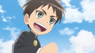 تیتراژ آغازین انیمه حمله به تایتان ها; دبیرستان-Attack on titan /shingeki no kyojin;high school opening