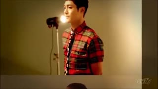 Kim Hyun Joong 2014 Calendar Making