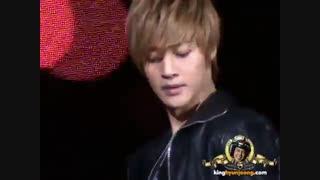 «111229 KIM HYUN JOONG fancam - SBS AWARDS (w/ afterschool)