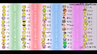 کد شکلک های مختلف