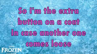 اهنگ حذف شده More Than Just The Spare از فروزن با زیرنویس