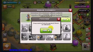 الماس بینهایت کلش آف کلنز