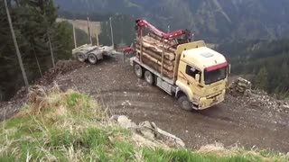 راننده حرفه ای چند قدمی مرگ