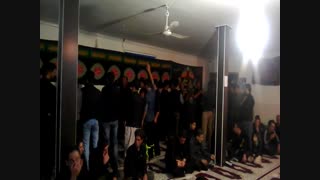 مراسم سینه زنی مسجد بلینه 1394