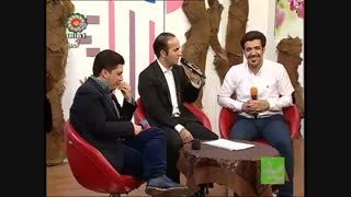 تقلید صدا و سوتی های خنده دار ریوندی در برنامه زنده تلویزیون