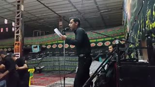 الرادود ملا احمد الدیلمی هل بطل منهو الشباب محرم 1437