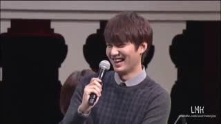 میکس کوتاهی از خنده های لی  مین هو(2)