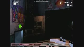 آموزش رفتن شب چهارم و قسمت کمی از پنج FNAF