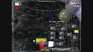 آموزش رفتن شب ششم FNAF