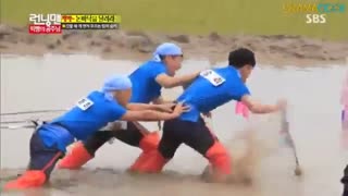 برنامه ی running man با حضور گروه big bang