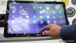 بررسی Galaxy View تبلت غول پیکر سامسونگ