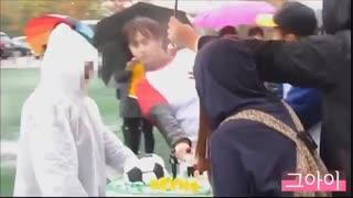 Heo Young Saeng - Birthday on Soccer Field